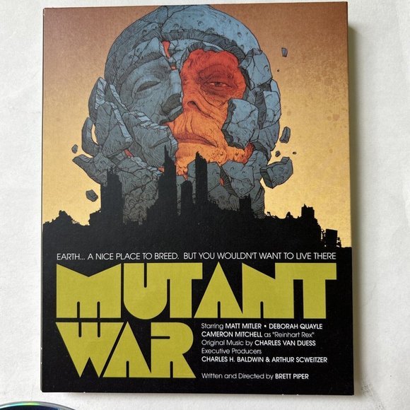 Vinegar Syndrome Battle For The Lost Planet / Mutant War Blu-ray-Slipcover-bonus - Picture 2 of 7